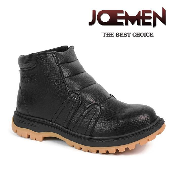 Spesial Produk Pilihan Sepatu Safety J 94 Proyek Ujung Besi Brand Lokal - Septy Shoes Boot - Septi