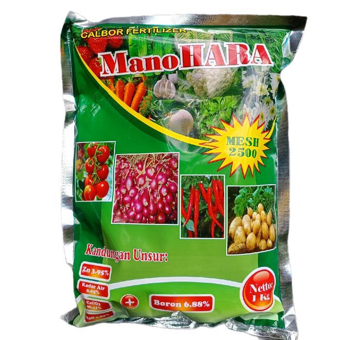 Pupuk Manohara Kalsium Boron Organik 1kg untuk Tanaman Cabe - Bunga, Jamur, Sayur