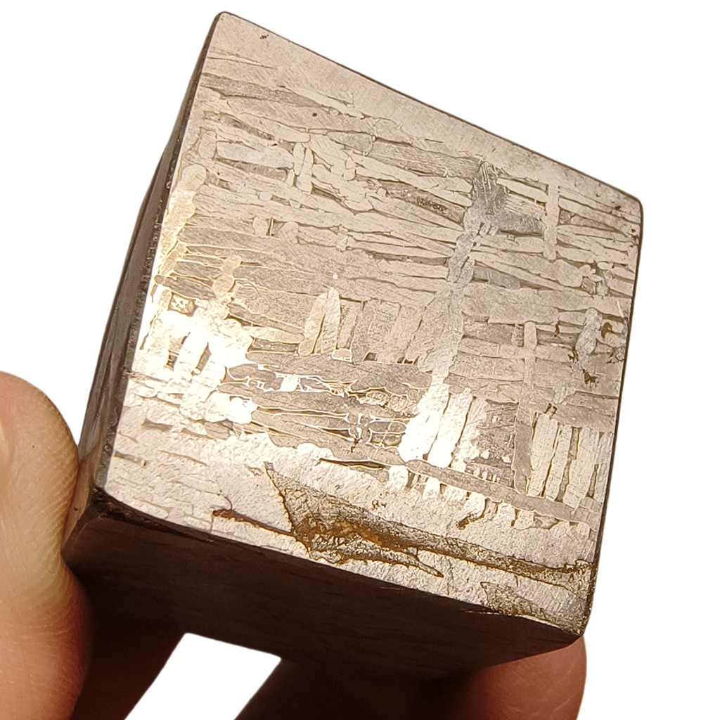 320g Muonionalusta meteorite slice Natural iron meteorite material specimen Meteorite slice