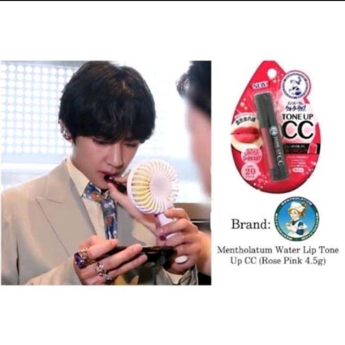 TERLARIS ROHTO MENTHOLATUM WATER LIP BALM ROHTO TONE UP CC LIP BALM Selamat Berbelanja