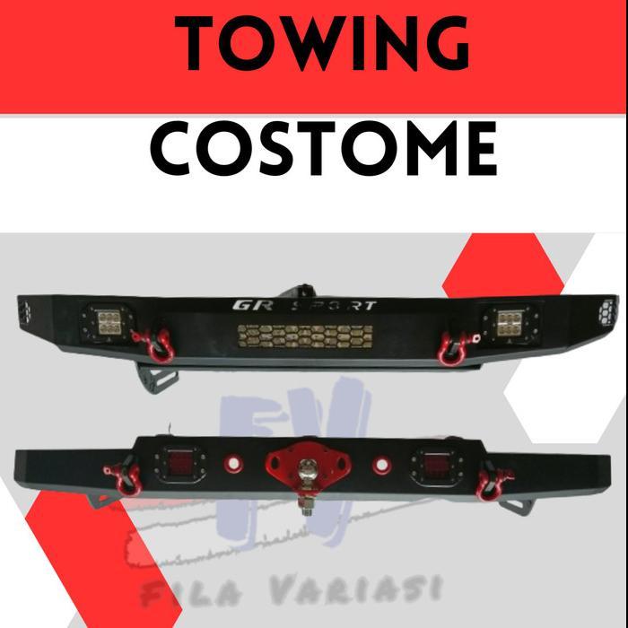 Towing Bumper Depan Belakang Mobil Toyota All New Rush Model Custom