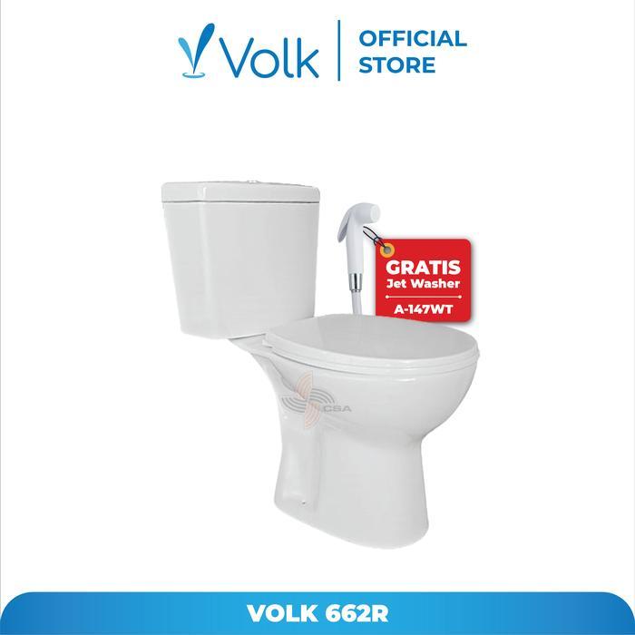 VOLK CLOSET DUDUK KLOSET DUDUK TOILET DUDUK FREESIA 662R