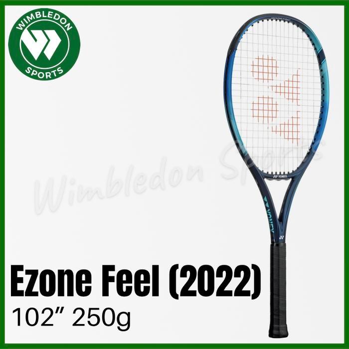 Raket Tenis Yonex Ezone Feel 2022 / Raket Yonex Ezone Feel Sky Blue