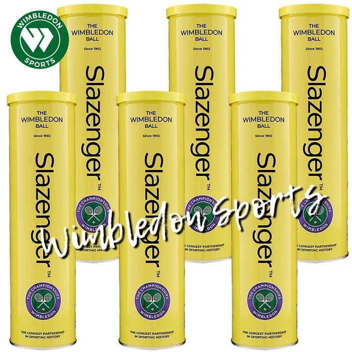 Bola Tenis Slazenger Wimbledon Isi 4 / Slazenger Tennis Balls