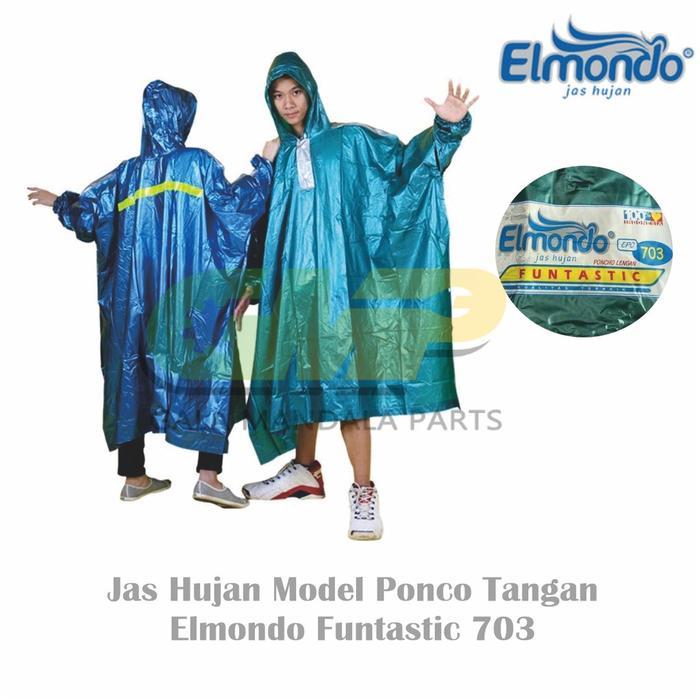 Elmondo Jas Hujan Ponco Lengan Dewasa Funtastic Raincoat Batman 703
