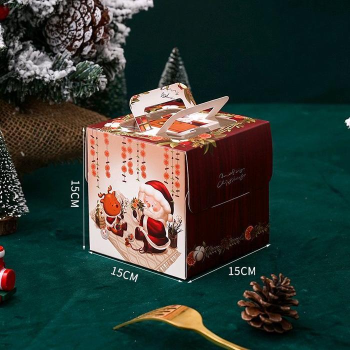 Box Natal Kue 15X15 Box Natal Kue 10X10 Box Kue Natal Kotak Kue Natal Box Premium Kotak Kue Natal