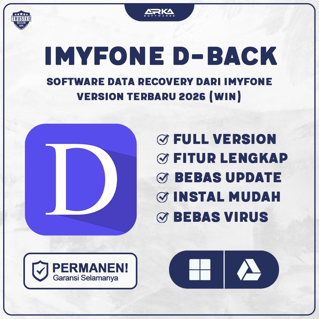 PRO SERIES IMYFONE D-BACK 2026 FULL VERSION ORIGINAL LIFETIME + PANDUAN INSTALASI (WIN)
