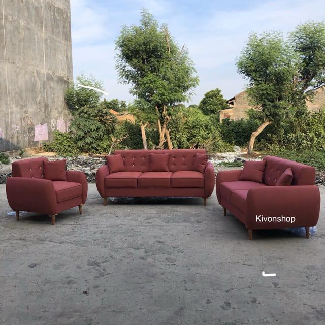 SOFA 321 MURAH KURSI 321 SOFA RUANG TAMU SOFA MINIMALIS KURSI TAMU - 311