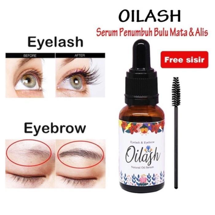 SERUM PENUMBUH BULU MATA DAN ALIS OILASH PALING AMPUH MENUMBUHKAN MELEBATKAN BULU MATA ALIS EYELASH