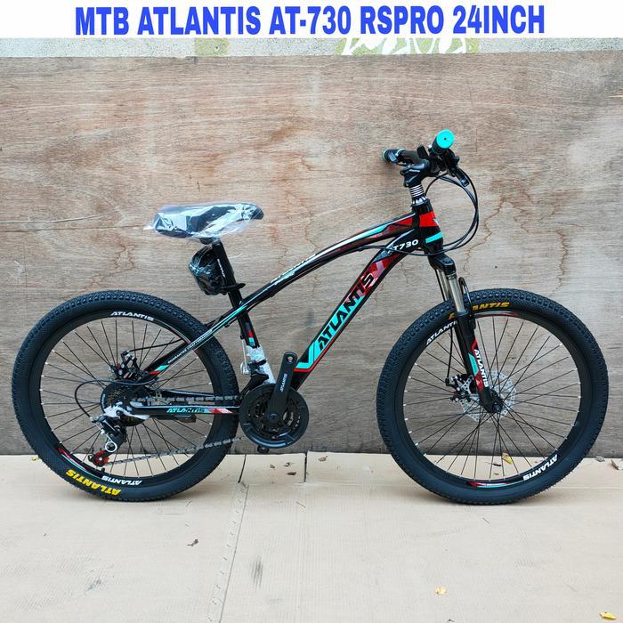 Khusus gojek/grab)Sepeda Gunung MTB Atlantis AT-730 RSPRO 24Inch