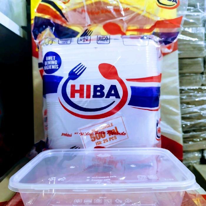 Ready .Thinwall 1000Ml, Thinwall 500Ml, Thinwall 650Ml Merk Hiba , Tempat Tahu Susu. Tempat Kue.
