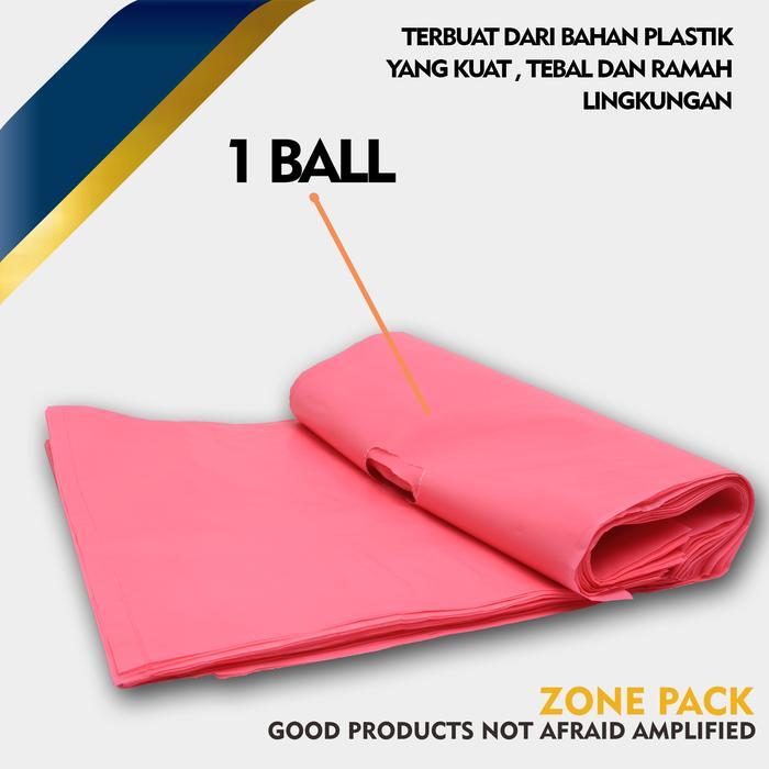 [100 Pcs] Plastik Hd Plong Pink Plastik Plong Kantong Baju Plastik Pe Plastik Packing Olshop Tbk