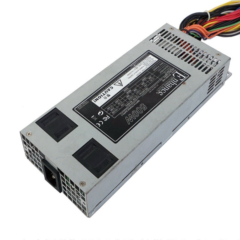 Almost New Original PSU For Enhance 1U 500W Power Supply ENH-1650