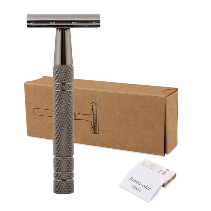 DISKON ASA [11.6] Double Edge Safety Razor Vintage Metal Single Blade Razor
