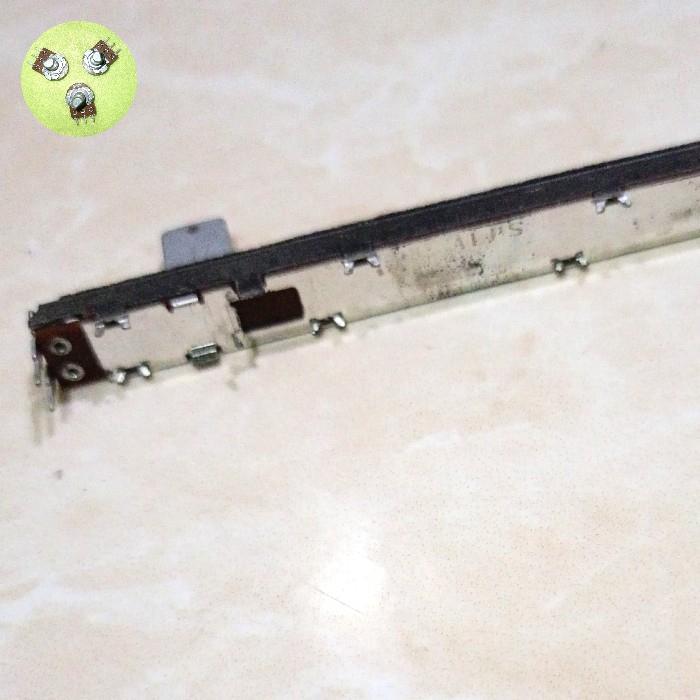 fader geser MX9000 , original ALPS ,tuas lebar ,12.8 cm ,D10k