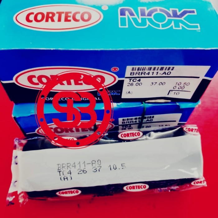 OIL SEAL TC4 26 37 10.5 / 26x37x10.50 NOK ASLI