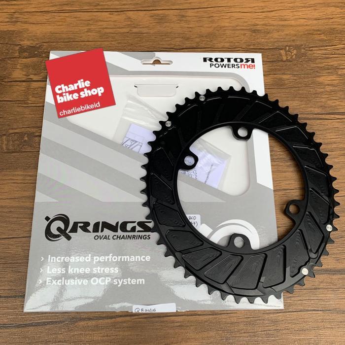 Chainring Rotor Qrings Oval for Sram AXS BCD 110x4 Outer Chainring