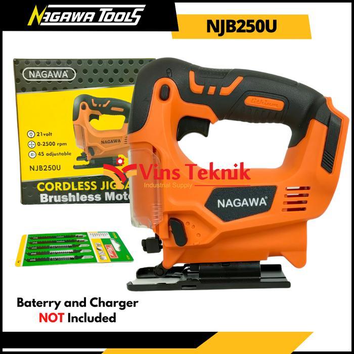 Unit Only Gergaji Jigsaw Jig Saw Cordless Njb250U Nagawa Njb 250 U