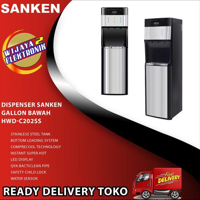 DISPENSER SANKEN GALON BAWAH HWD-C202SS