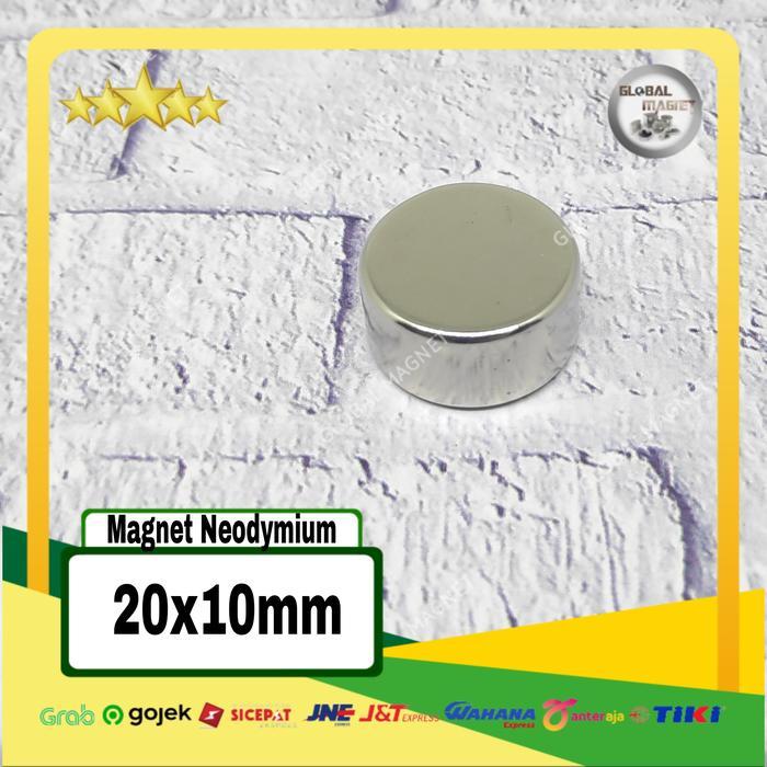 MAGNET NEODYMIUM / MAGNET BULAT 20X10MM N52