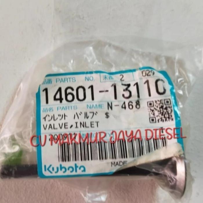 VALVE INTAKE/VALVE INLET Z482 14601-13110 KUBOTA