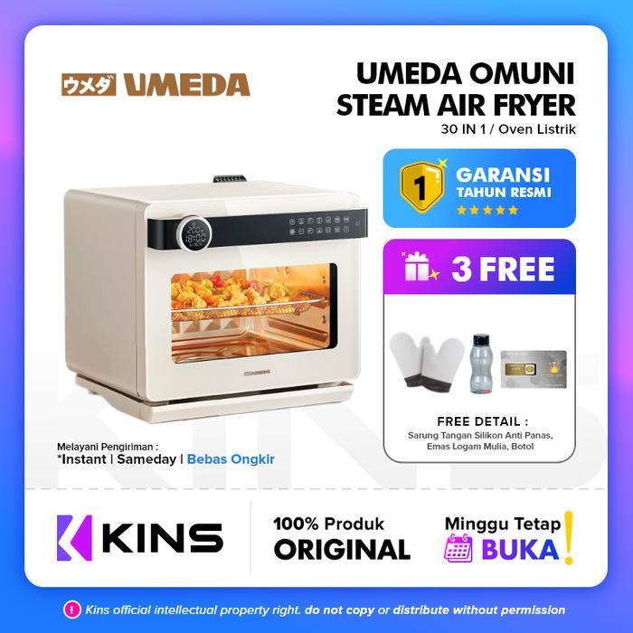 Umeda Omuni Steam Air Fryer Oven 30 IN 1 / Oven Listrik Kapasitas 25L