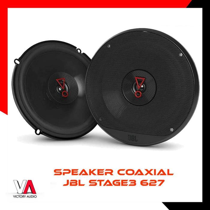 Speaker Coaxial JBL Stage3 627 6.5 Inch Mid Bass Dengan Tweeter Terintegrasi Performa Suara Dahsyat