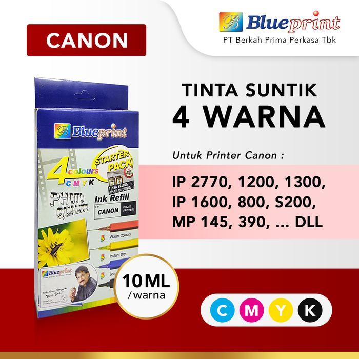 TINTA SUNTIK/TINTA REFILL STATERPACK CANON BLUEPRINT FOR PRINTER CANON