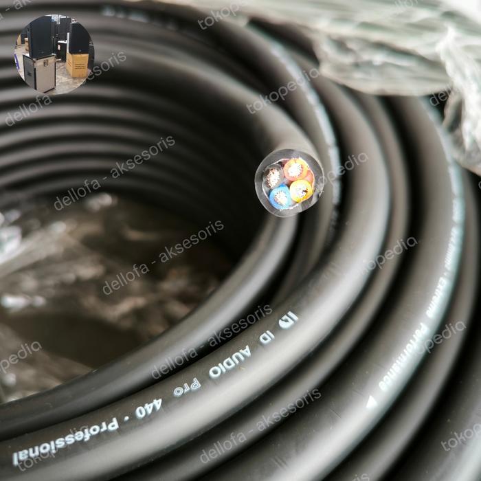 Id Audio Kabel Speaker 4 X 4 Mm Per Meter - Kabel Isi 4 X 4Mm Untuk Loadspeaker