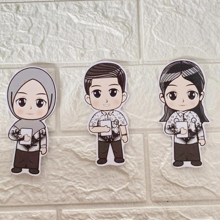 Topper Hari Guru / Topper Buket Hari Guru / Topper Tumpeng Hari Guru