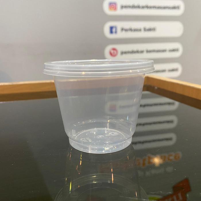 Thinwall DM 150ml Bulat / Cup Puding - Slime 150 ml Murah / Cup Jelly