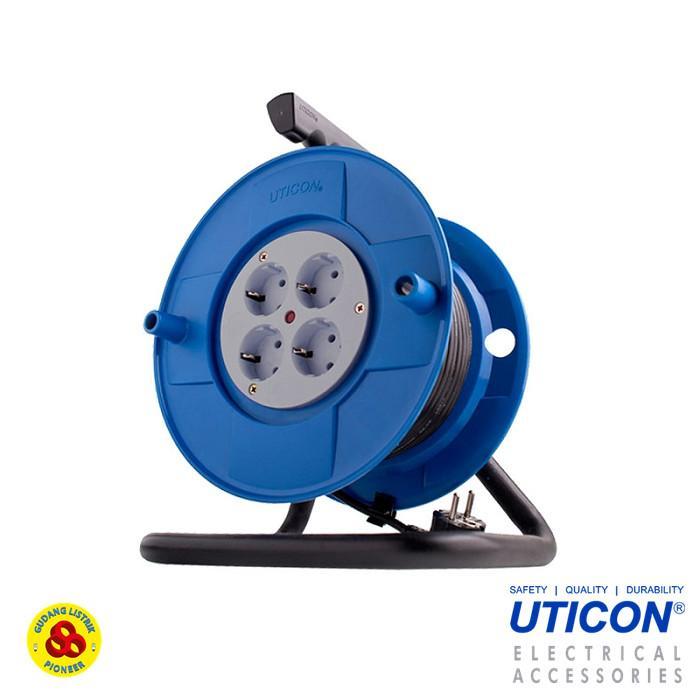 UTICON KABEL ROLL 25M CR2825 / ROLL KABEL GULUNG 125 METER