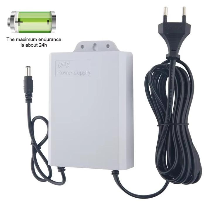 MINI UPS WATERPROOF 12V OUTDOOR FOR WIFI ROUTER CCTV WITH CHARGER S360