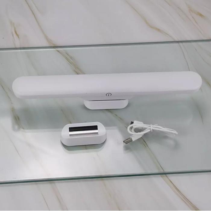LAMPU TEMPEL MAGNETIC LAMP USB RECHARGEABLE MEJA ANAK BELAJAR RIAS