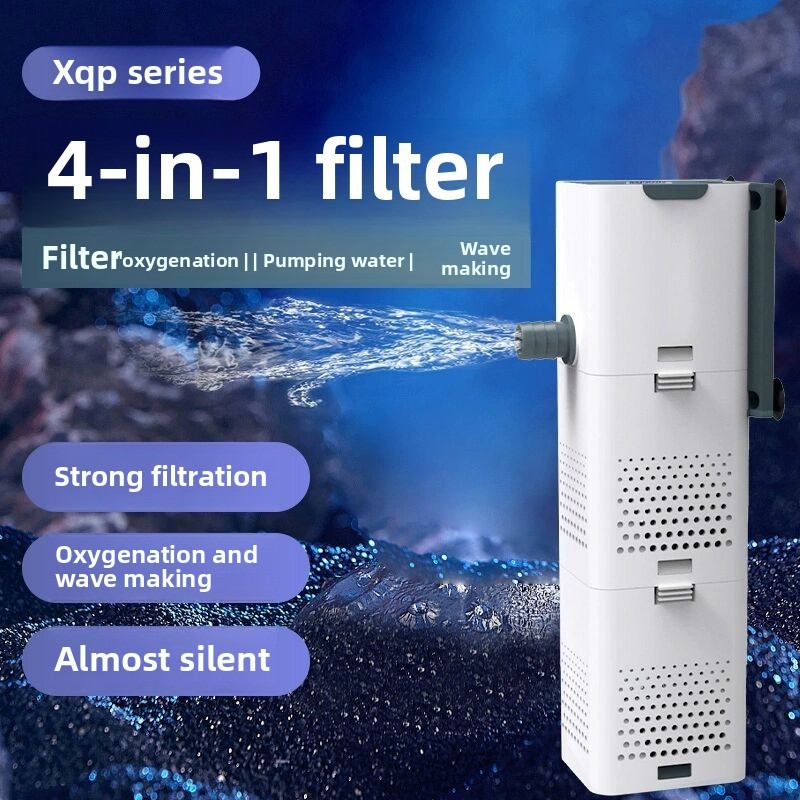 SUNSUN 3 in 1 Filter for Aquarium Fish Tank Filter Mini Fish Tank Filter Aquarium Oxygen Submersible