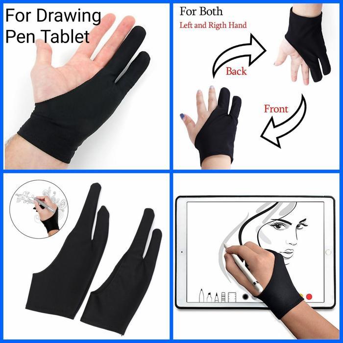 Glove Sarung Tangan Drawing Pen Tablet Huion Wacom Veikk