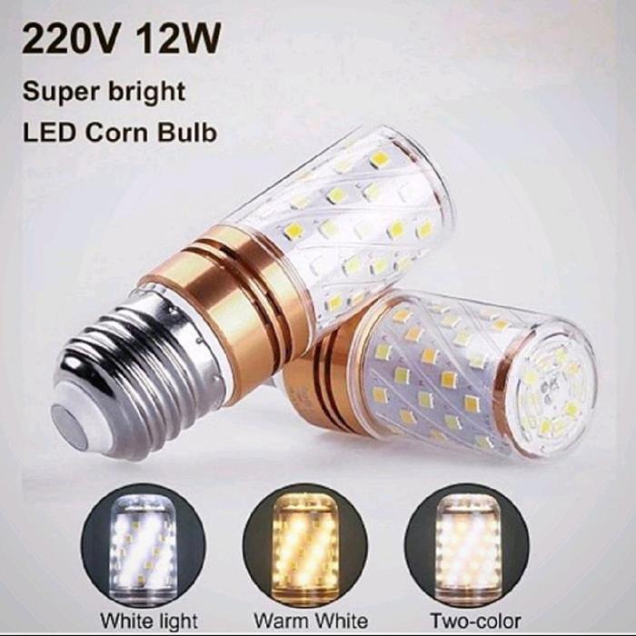 Lampu led jagung 3 warna Lampu hias 3 warna e27 berkualitas
