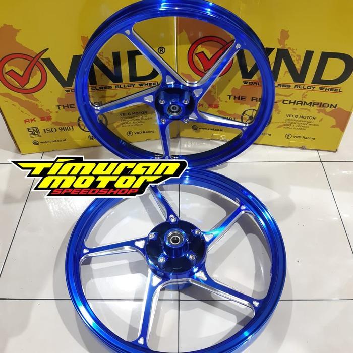 VELG VND AK55 MX KING 160 - 160 BIRU