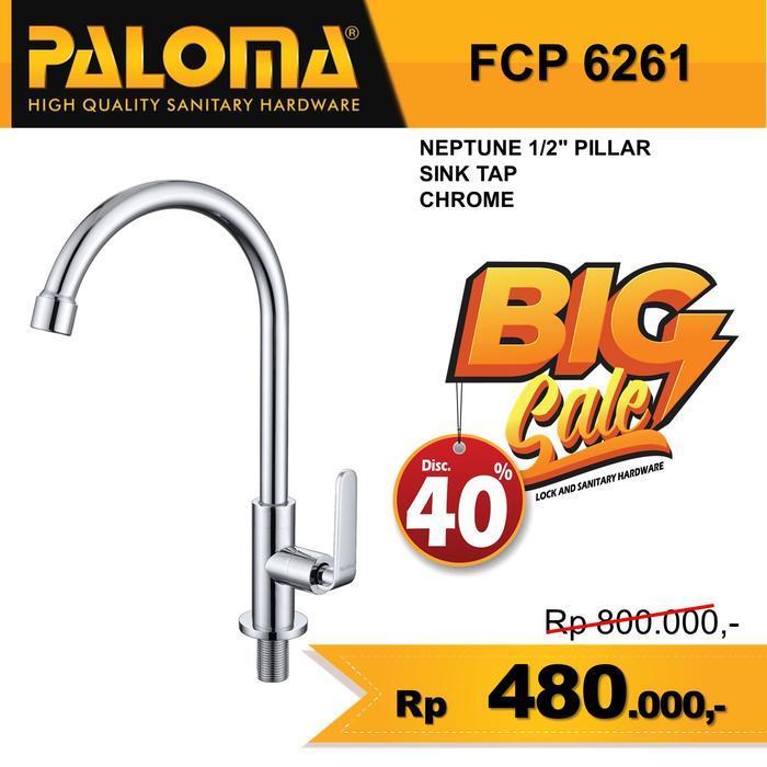 Kran Sink Paloma Fcp 6261 Kran Air Dingin Sink Wastafel Kran Dapur
