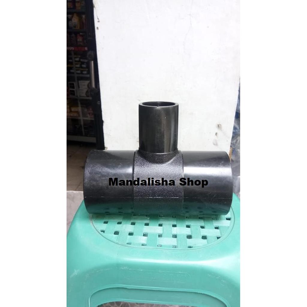 Tee Reducer Hdpe 8 Inch X 4 Inch / 200 X 110 Pn16