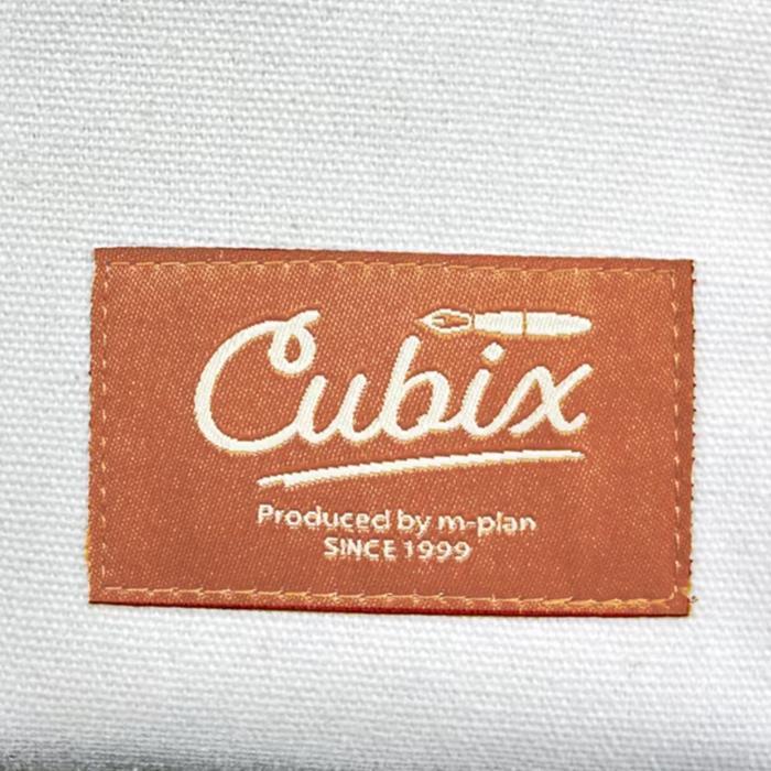 M-PLAN CUBIX PENCIL CASE CANVAS LARGE KOTAK PENSIL KANVAS POUCH