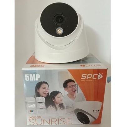 Camera Cctv Spc Sunrise Indoor 5Mp, Malam Bisa Berwarna (Full Colour)