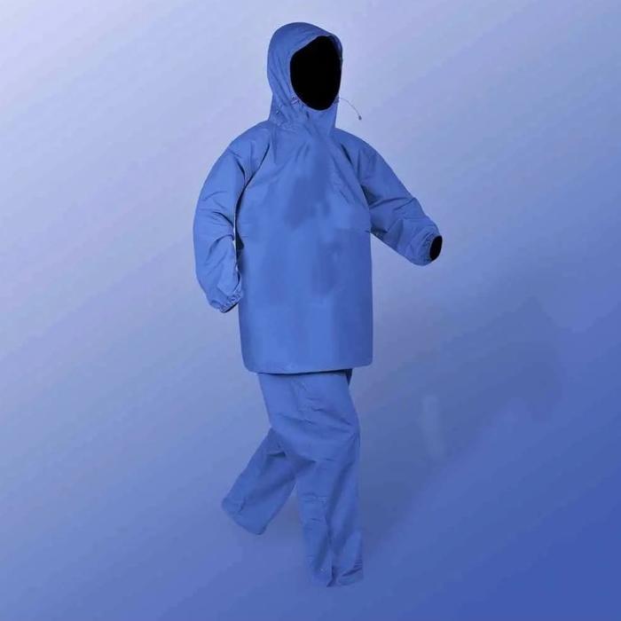 JAS HUJAN TERLARIS KARET PONCO LENGAN PANJANG CELANA