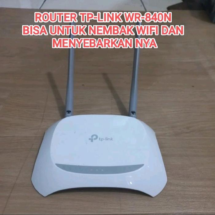 Router Tp-Link Wr-842N Copotan Pelanggan Telat Bayar Bisa Untuk Nembak Wifi Dan Menyebarluaskan Nya