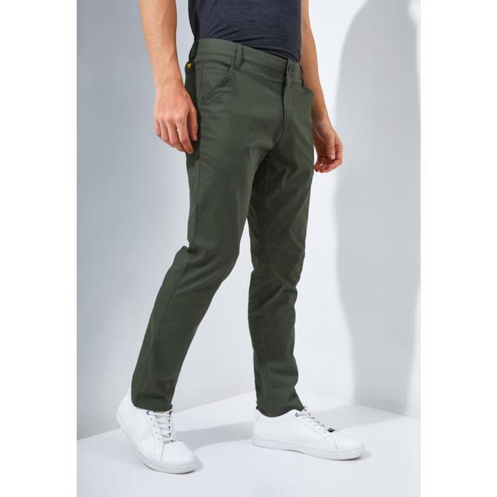 TERLARIS Cougar Celana Panjang Pria Slim Fit Dark Green READY STOCK