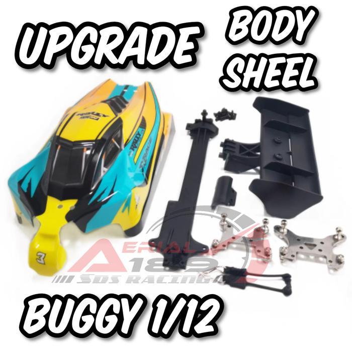 Upgrade Body shell RC buggy wltoys 1/12 124017 124018 124019 124007