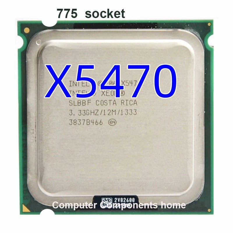 . For Xeon X5470 Lga775 Cpu Processor (3.33Ghz /Lga771/12Mb L2 -