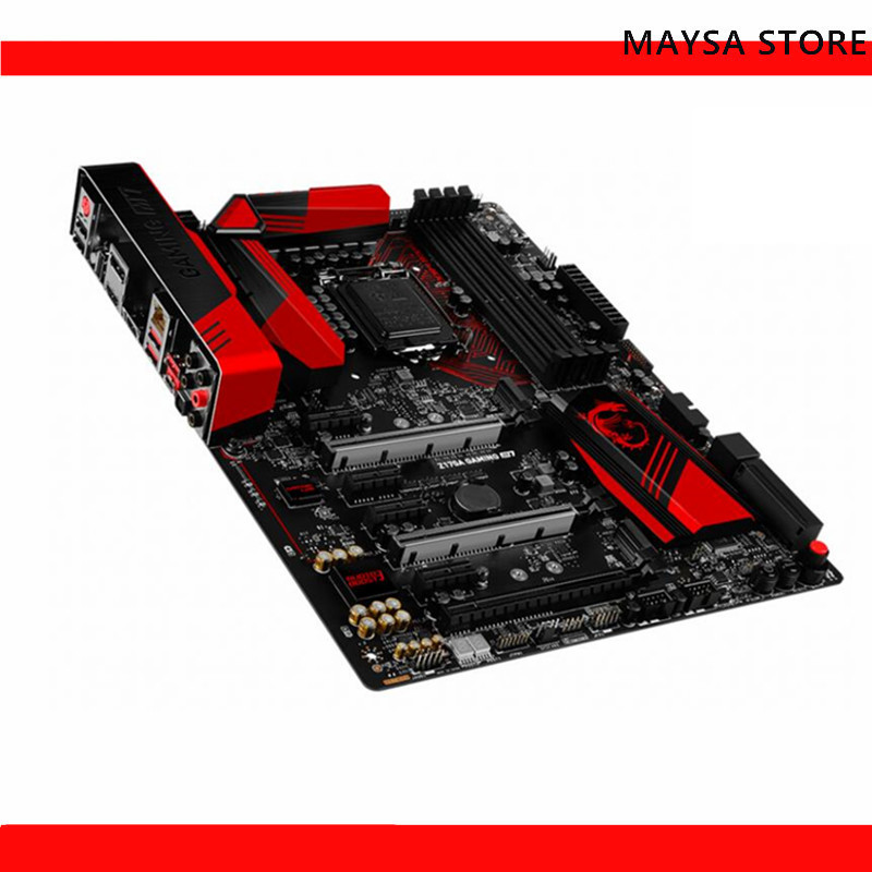 . For Msi Z170A Gaming M7 Motherboard Lga 1151 Ddr4 Used Mainboard -