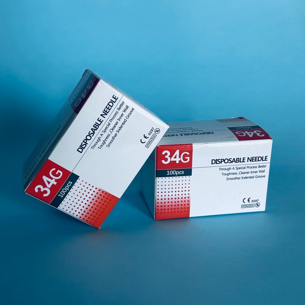 34G Painless Needle Safety Hand Tool Parts Disposable injection Needle 34g 1.5mm 4mm 6mm 13mm