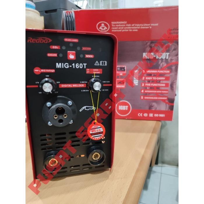 Mesin Las Mig 160T Redbo Travo Las Co Flux Core Gasless